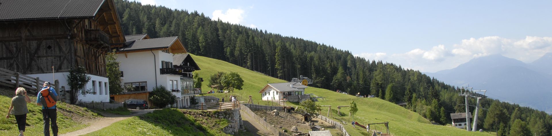 Familienausflug zur Taser Alm in Schenna, Südtirol